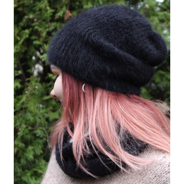 Klasiska adīta rudens/ ziemas cepure, dažādas krāsas